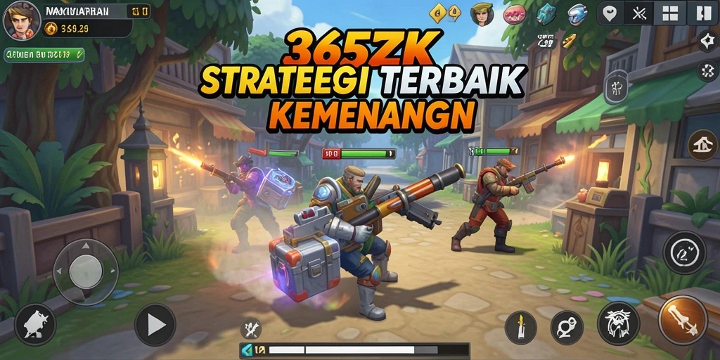 Tampilan gameplay menawan dari 365ZK dengan strategi hebat.