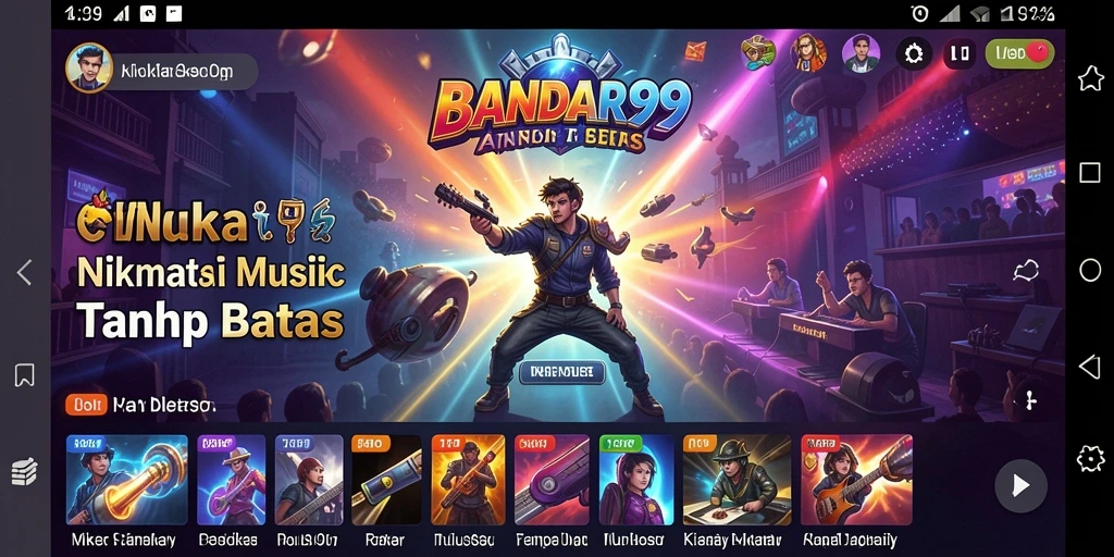 Tampilan gameplay BANDAR99 yang menyenangkan dan interaktif.