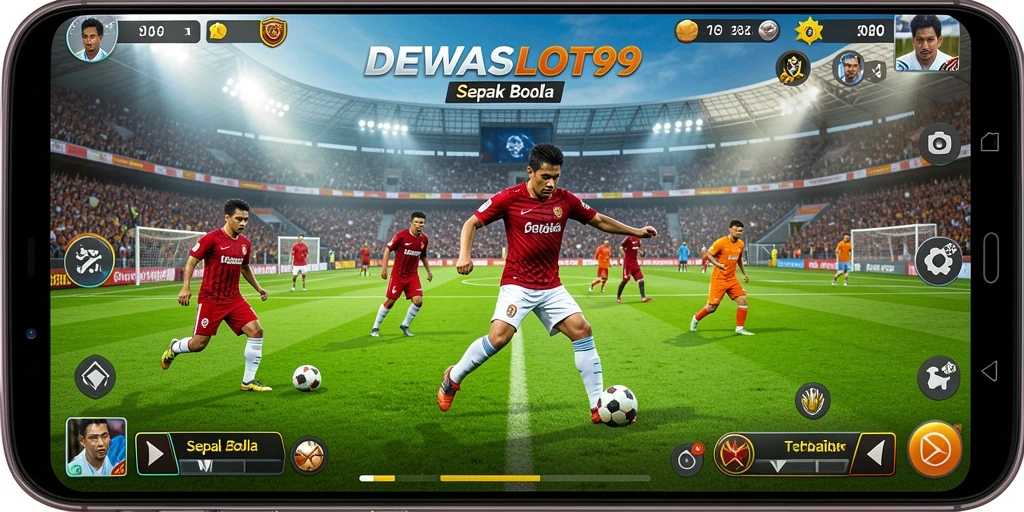 Tampilan gameplay DEWASLOT99 yang menegangkan saat pertandingan.