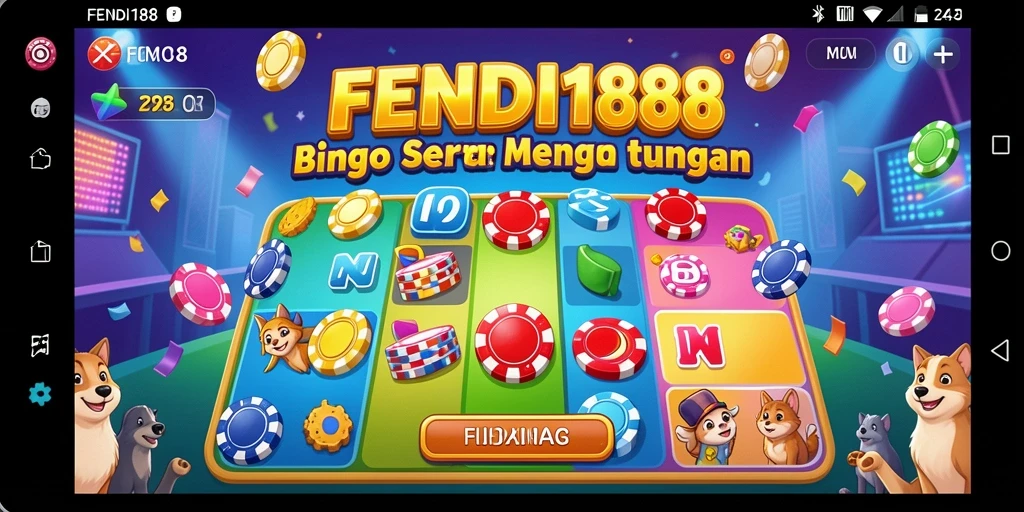 Tampilan gameplay Bingo yang menarik dan interaktif.