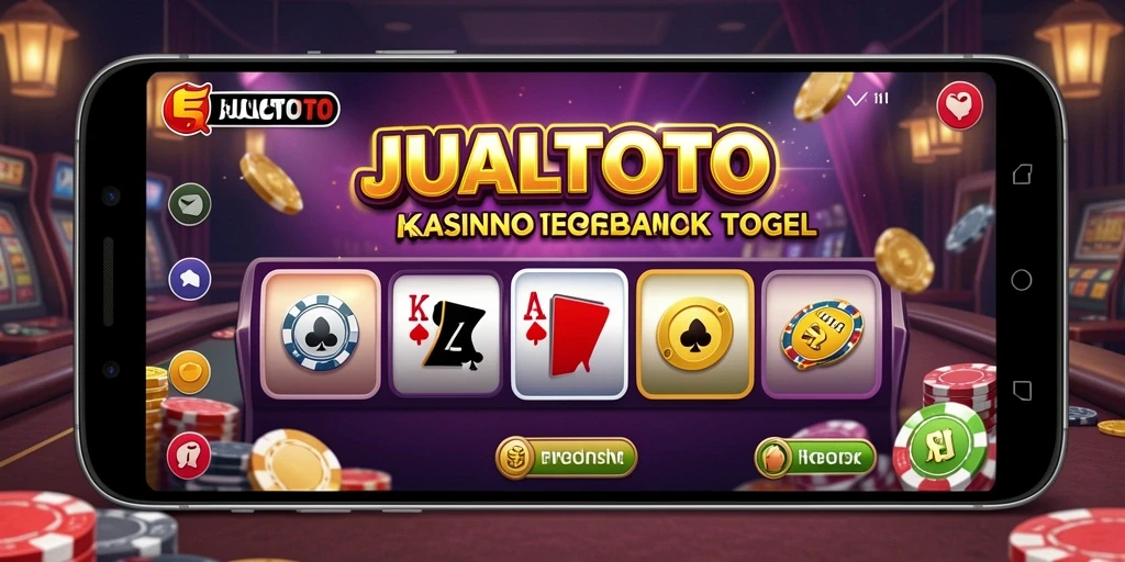Screenshot gameplay JUALTOTO yang menampilkan permainan togel yang mendebarkan.