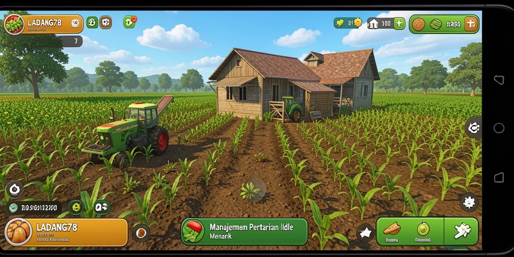 Tampilan gameplay LADANG78 yang menarik dan mengasyikkan.