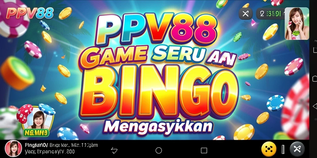 Tampilan screenshot dari permainan Bingo yang seru di PPV88.