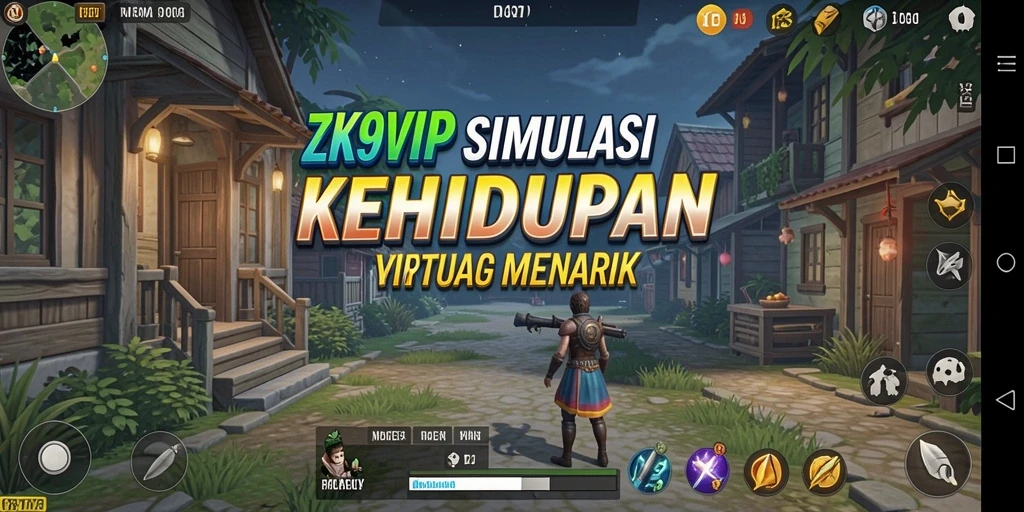 Gameplay menarik dan interaktif di ZK9VIP dengan elemen simulasi kehidupan.